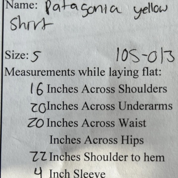 Patagonia Women's Lightweight A/C Top Shirt Harvest Windowpane Size Small - Picture 7 of 7